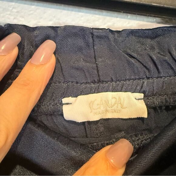 Scandal Italy navy pant large - Picture 3 of 7